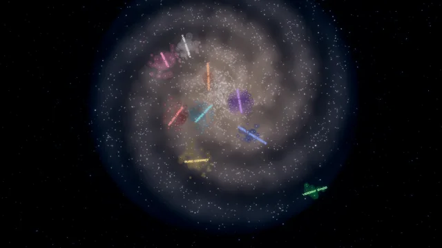 Galaxy map view